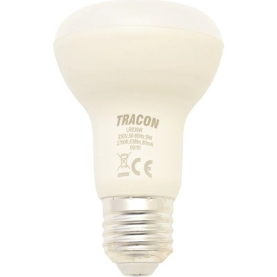 Tracon electric LED žiarovka reflektorová E27 9W teplá biela