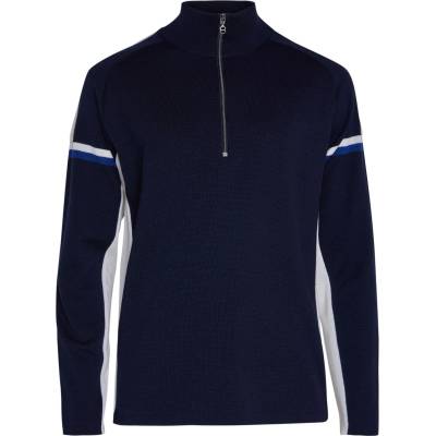 8848 Altitude Мъжки вълнен пуловер 8848 Altitude Andermatt Merino Sweat Merino jumper - Navy (005-6243-0313)