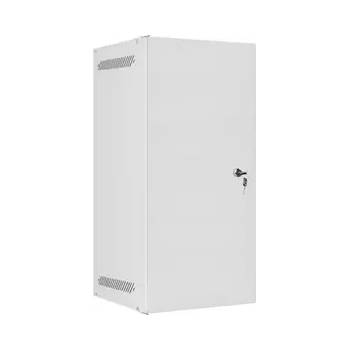 Image 1 of Lanberg Комуникационен шкаф, Lanberg rack cabinet 10" wall-mount 12U/280x310 for self-assembly with metal door grey (flat pack) (WF10-2312-00S)