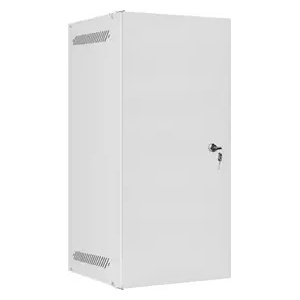 Lanberg Комуникационен шкаф, Lanberg rack cabinet 10" wall-mount 12U/280x310 for self-assembly with metal door grey (flat pack) (WF10-2312-00S) - xtreme