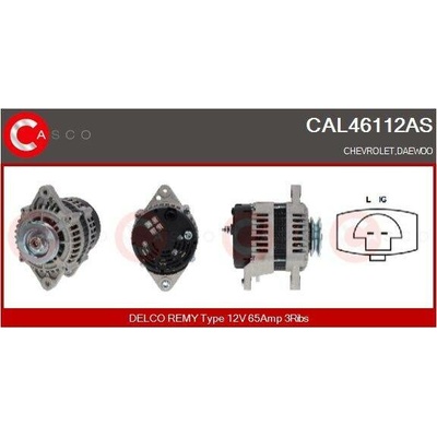 Alternátor CASCO CAL46112AS