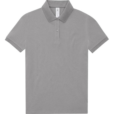 B&C My Polo 180 /women Dámske piqué polo sivá sport