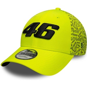 New Era Vr46 all over print черно, бяло uni (60772077)