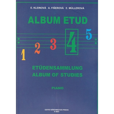 Album etud 4 E. Kleinová, A. Fišerová, E. Müllerová