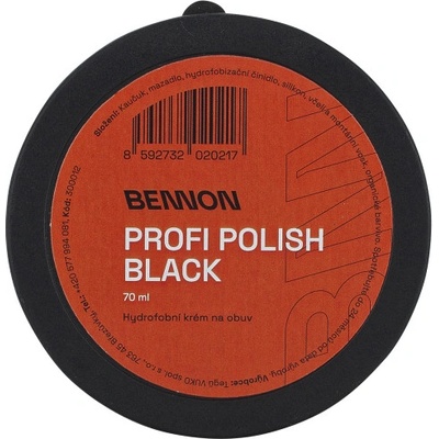 Vosk na obuv PROFI POLISH BLACK 70 ML