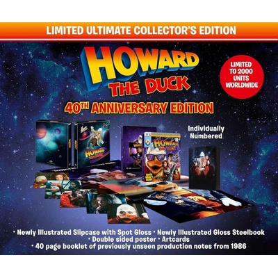 Kačer Howard 4K UHD BD + BD Steelbook