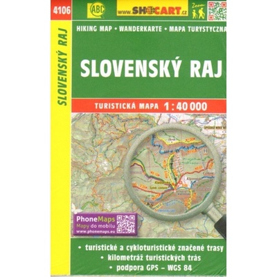 Mapa Slovenský raj