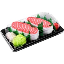 Duhové ponožky Sushi 1 pár losos