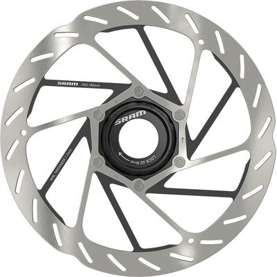 Sram AM DB Rotor Centerlock HS2 180mm Rounded - Steal 18 cm