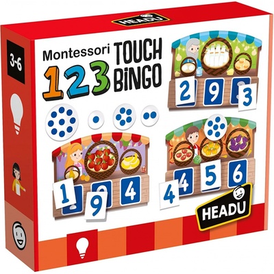 Headu Montessori Hmatové bingo
