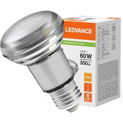 Ledvance Osram LED R63 60 36d P 4,8W 827 E27