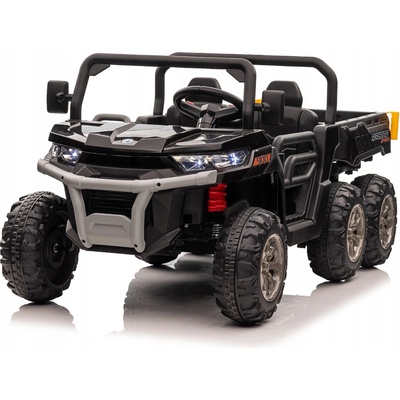 Mamido Elektrické autíčko Farmer Truck 4x4 čierne
