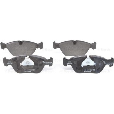 BOSCH Sada brzdových platničiek kotúčovej brzdy 0986461752