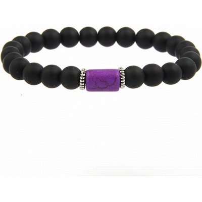 Naky Achátový s magnezitem modrá N5404