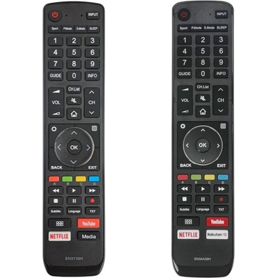 съвместим Hisense en3aa39h - заместител дистанционно управление (en3aa39h)