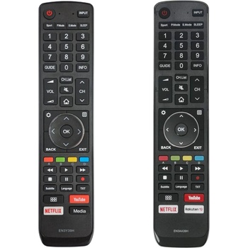 съвместим Hisense en3aa39h - заместител дистанционно управление (en3aa39h)
