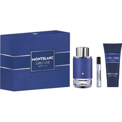 Mont Blanc Explorer Ultra Blue Комплект (EDP 100ml + SG 100ml + EDP 7.5ml) за Мъже