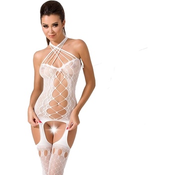 Passion Еротично мрежесто бельо "passion bs056 white