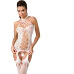 Passion Еротично мрежесто бельо "passion bs056 white