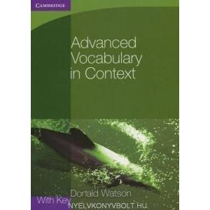 Advanced Vocabulary in Context with Key (ISBN: 9780521140447)