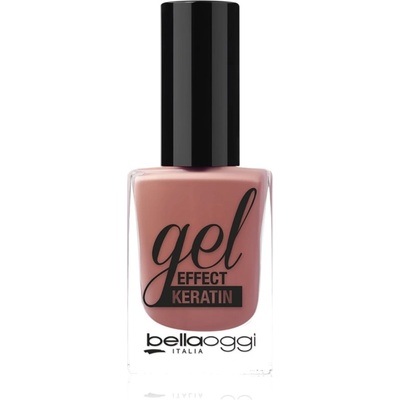 bellaoggi Gel Effect Keratin Nail Polish лак за нокти цвят Nude Petal 10ml