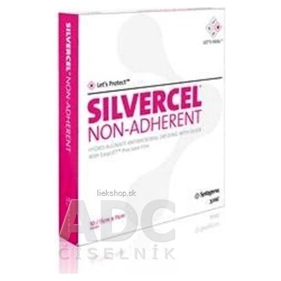 SILVERCEL hydroalginátový bakteriostatický obväz (11x11 cm)