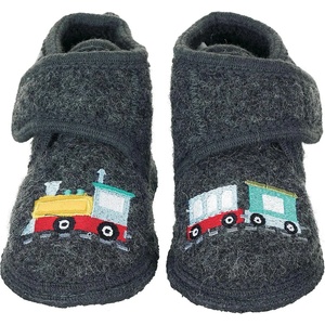 Sterntaler Детски вълнени пантофи с влакче Sterntaler - 21/22, 18-24 месеца (5402203-577) - baby