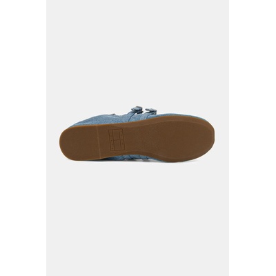 Tommy Jeans Балеринки Tommy Jeans BALLERINA DENIM в синьо EN0EN02782 (EN0EN02782)