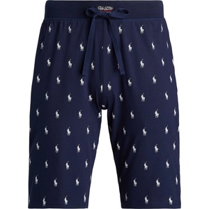 Ralph Lauren Къси панталони Polo Ralph Lauren Men's All Over Pony Cotton Jersey Jogger Shorts - Navy AOPP