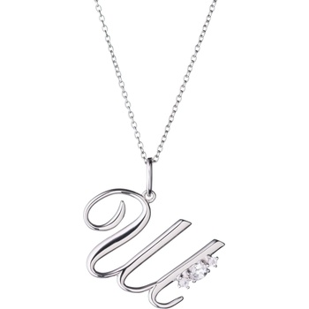 Silenti Jewelry Сребърно колие "Ш