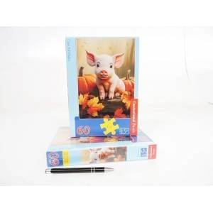 Castorland Puzzle 60 Cute Fall Piglet CASTOR