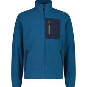 CMP Мъжко поларено яке CMP Jacquard Knit Jacket Fleece jacket - Petroleum - размер 52 (EU) (005-7020-0114)