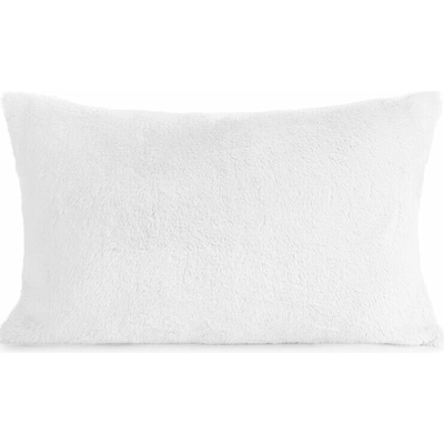 Takoy Povlak na polštář 30x50 cm bílý z měkké kožešinové látky NINA-HF-476401 | 30 x 50 cm