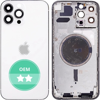 Kryt Apple iPhone 13 Pro Max zadní stříbrný