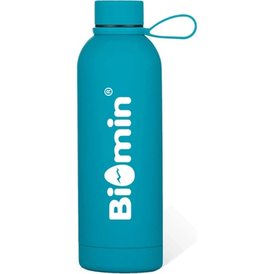 Biomin prémiová termoska 750 ml modrá