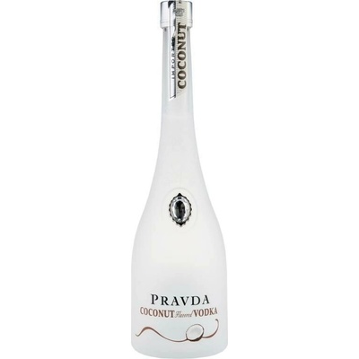 Vodka Pravda Coconut 37,5% 0,05 l (holá láhev)