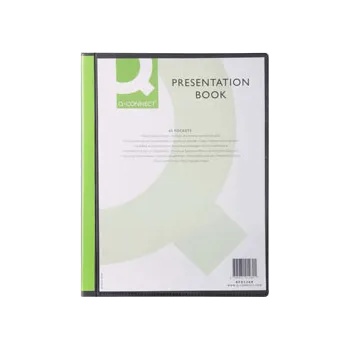 Image 1 of Q-CONNECT Папка за презентация с джоб на корицата и 60 джоба