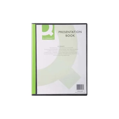 Q-CONNECT Папка за презентация с джоб на корицата и 60 джоба