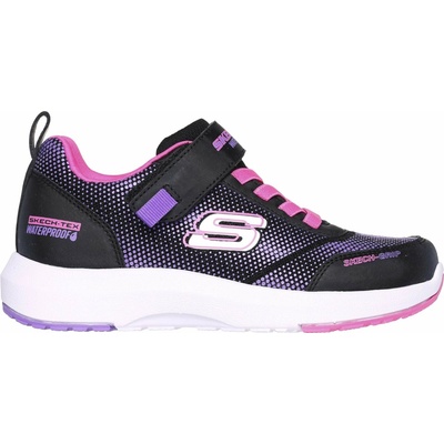 Skechers detská vychádzková obuv DYNAMIC TREAD JOURNEY TIME čierna fialová ružová
