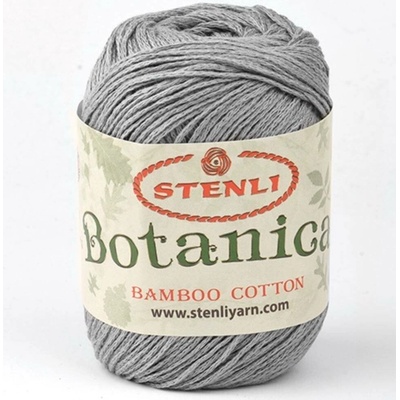 STENLI Botanical 07 šedá
