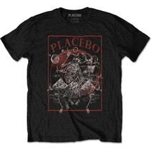 Placebo tričko Astro Skeletons čierne