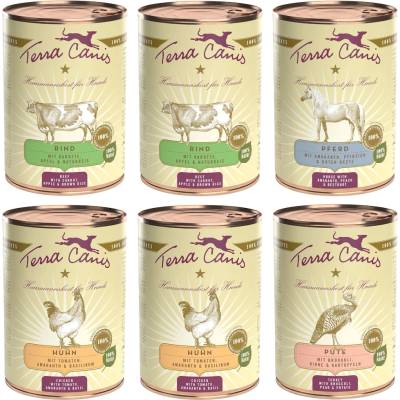 Terra Canis Classic mix 4 druhy 12 x 400 g
