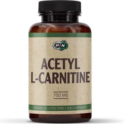 Pure Nutrition - ACETYL L-CARNITINE 750 mg - 100 vegan capsules Pure Nutrition - ACETYL L-CARNITINE 750 mg - 100 vegan capsules