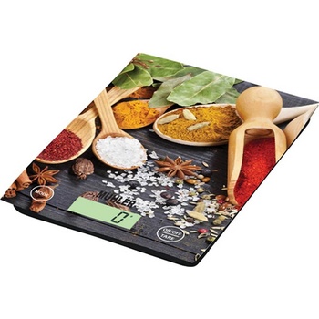 Muhler Електронна везна с картинка подправки muhler модел ksc-2027 (1000740)