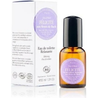 Les Fleurs de Bach bio Félicité Relax toaletní voda dámská 30 ml