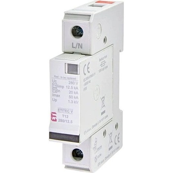 ETI 002442900 Катоден отводител Тип I+II/Клас B+C 1Р 280V 12.5kA (002442900)