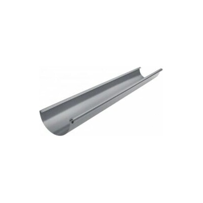 Okapový žlab r.š.250mm pozinkovaný Lakovaný RAL 9007 stříbrná tmavá dl.2m