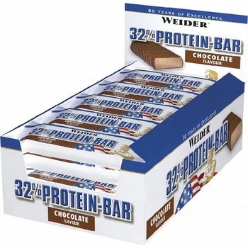 Weider 32% Protein Bar, 1x60 Grams /24 bars box/