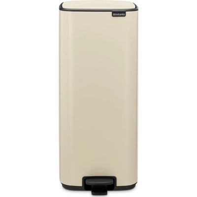 Brabantia Pedálový odpadkový koš BO 30 l, jemně béžová, ocel