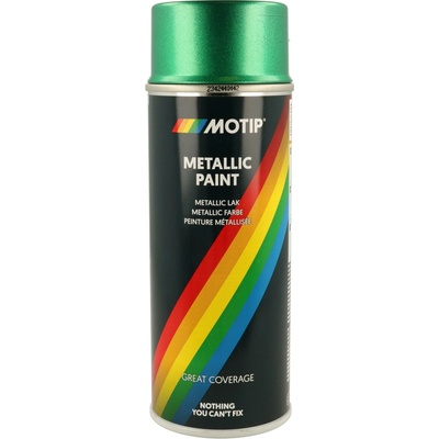 MOTIP Metalická barva 400 ml zelená